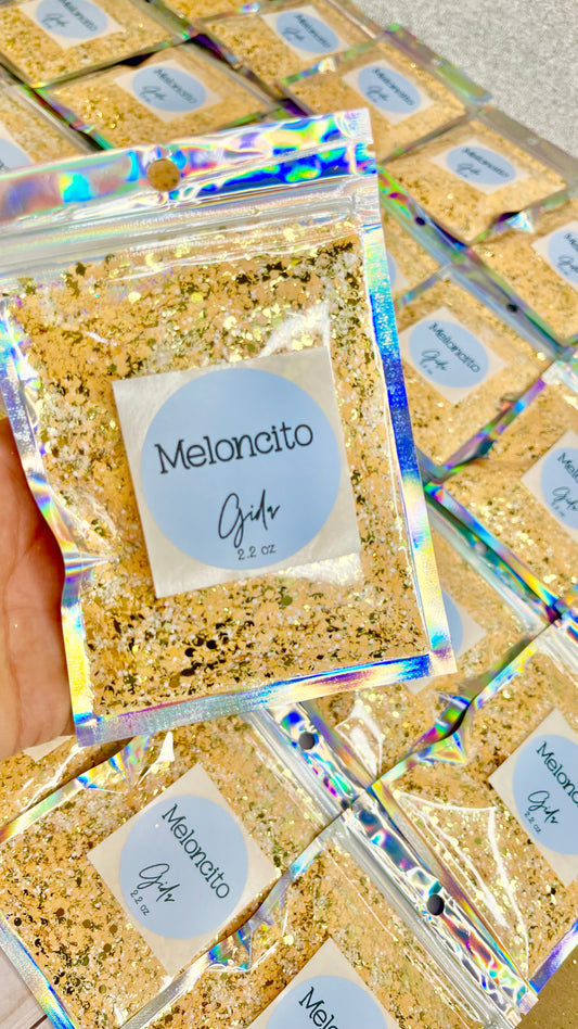 Meloncito Chunky Glitter - 2 oz - GIDA DESIGN