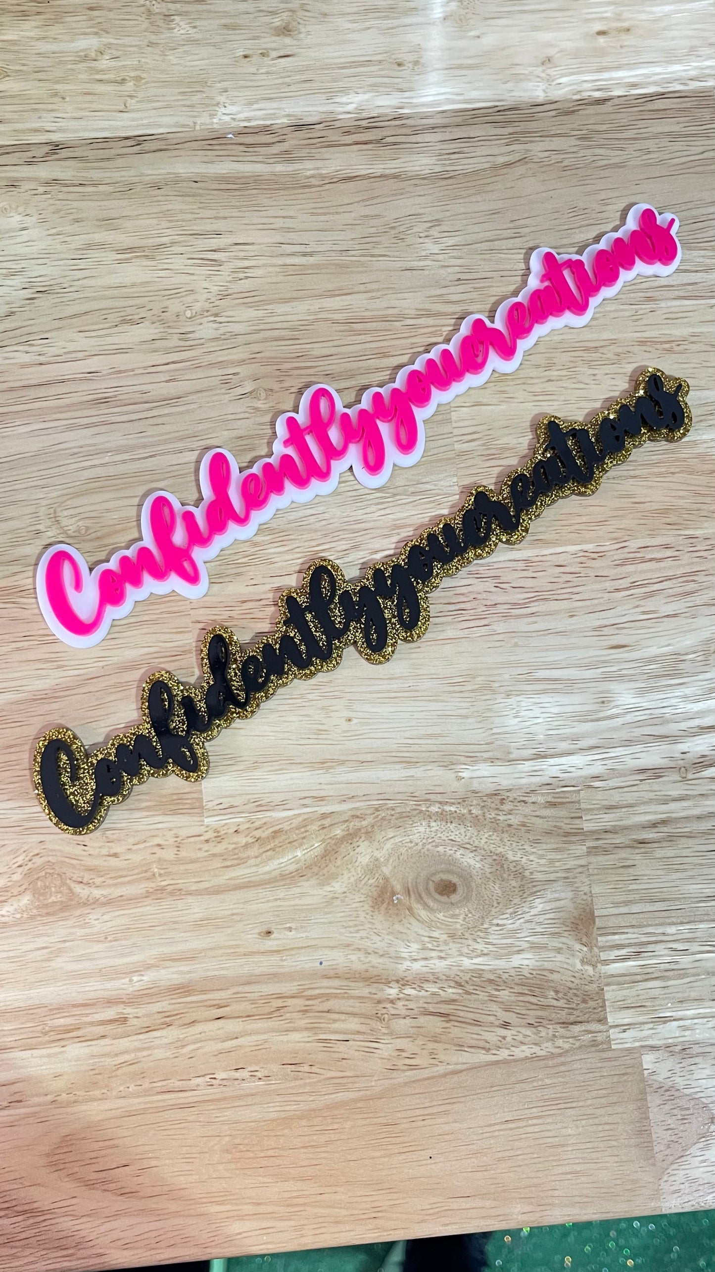 Acrylic Tags/Business Watermark - GIDA DESIGN