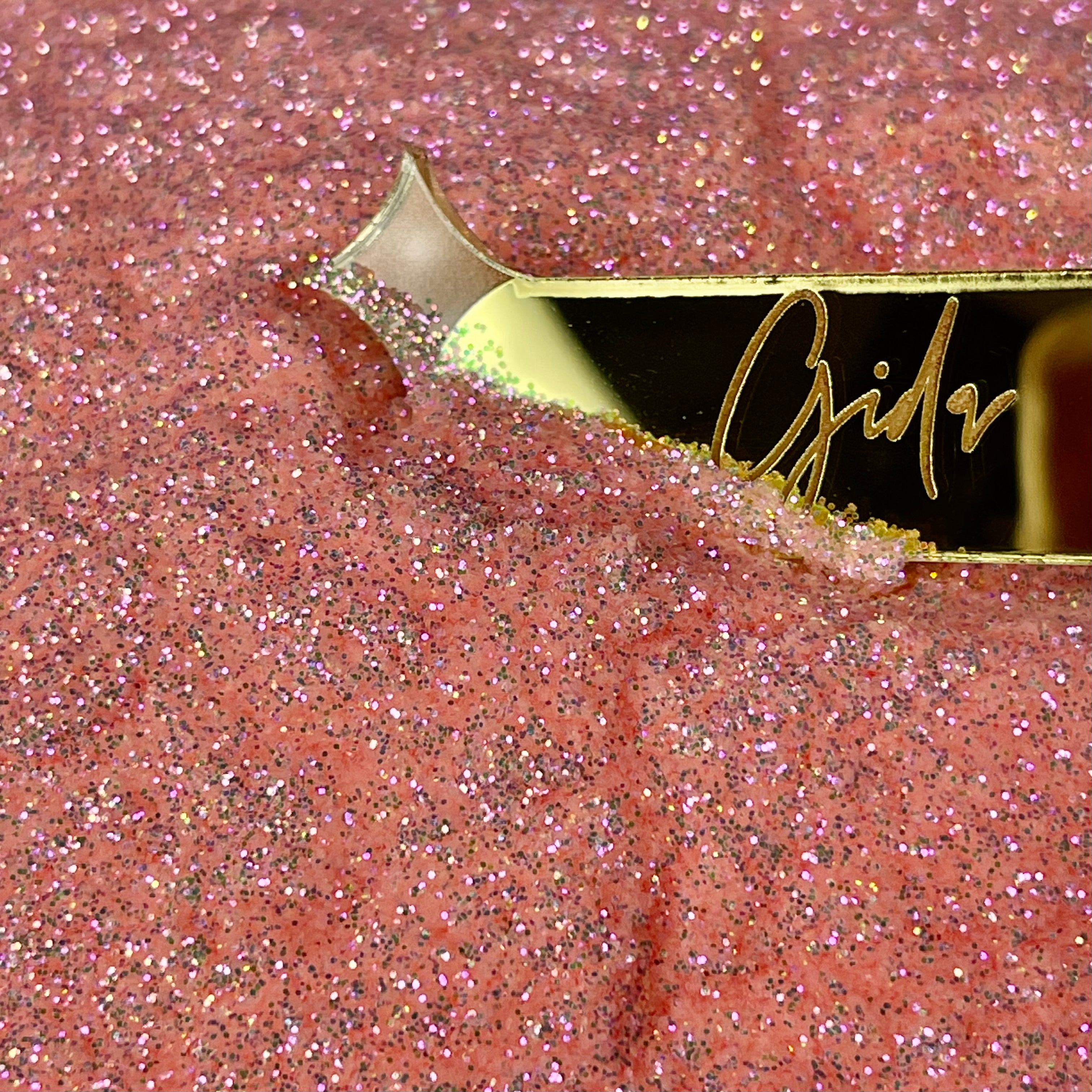 By Fossdal All 4 love - Pink/Green Glitter main image 0