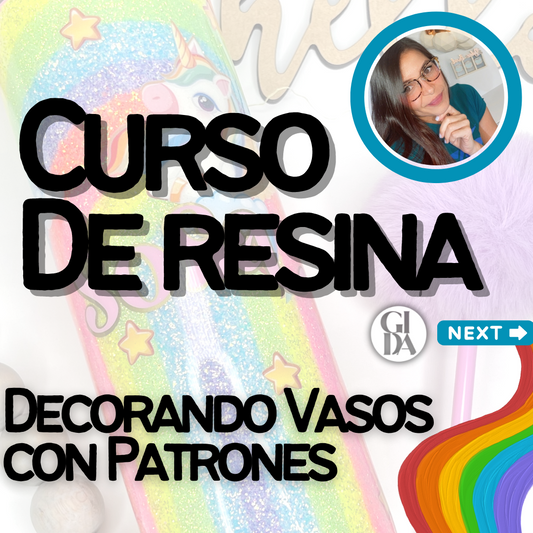 Decorando Vasos con Patrones, Lapiceros y Llaveros - GIDA DESIGN