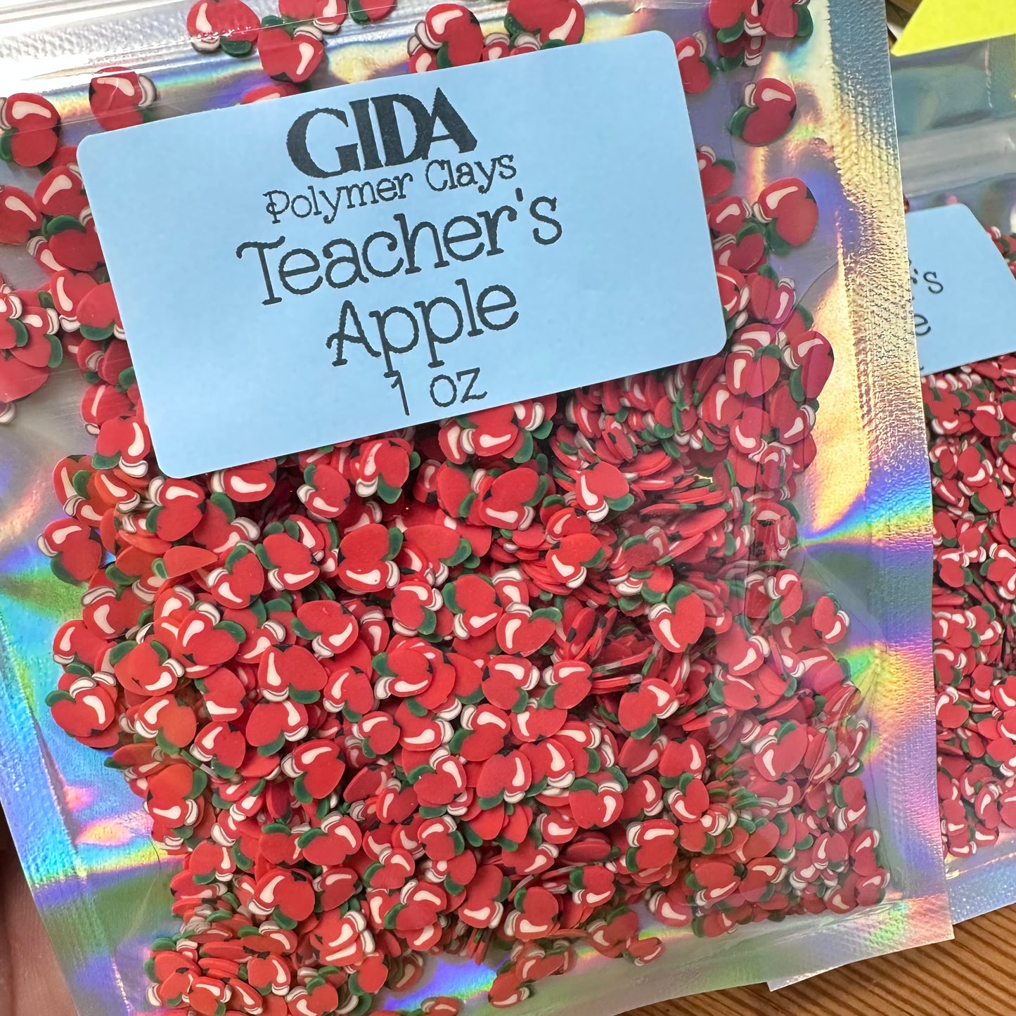 Teacher’s Apple Polymer clay 1 oz