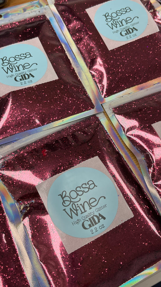 Bossa Wine Glitter - 2.2 oz - GIDA DESIGN