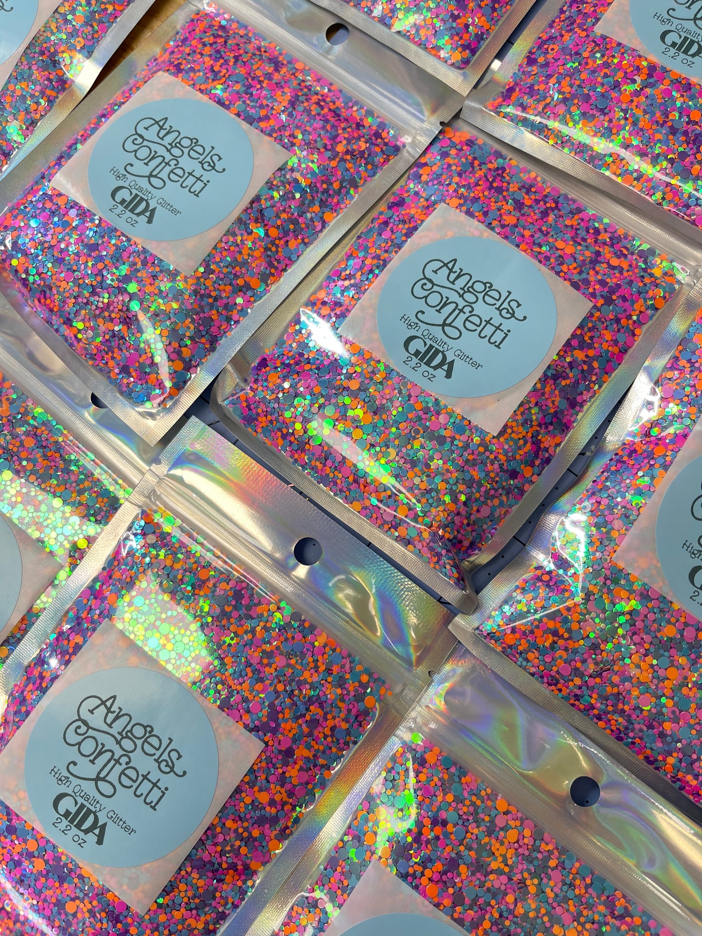 Angels Confetti Glitter - 2.2 oz - GIDA DESIGN