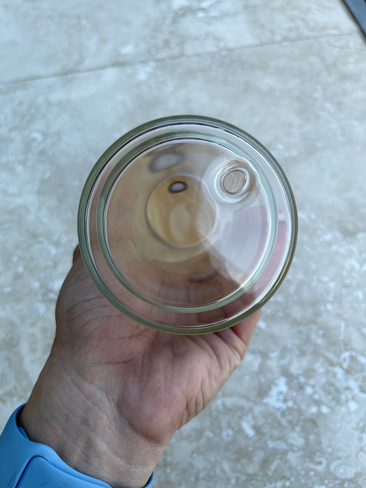 20 OZ Double Wall GLASS CAN for Sublimation - GLASS CAN