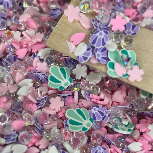 Cute Mermaid Polymer clay 1 oz - GIDA DESIGN