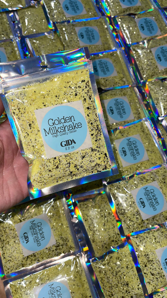 Golden Milkshake Chunky Glitter - 2.2 oz - GIDA DESIGN
