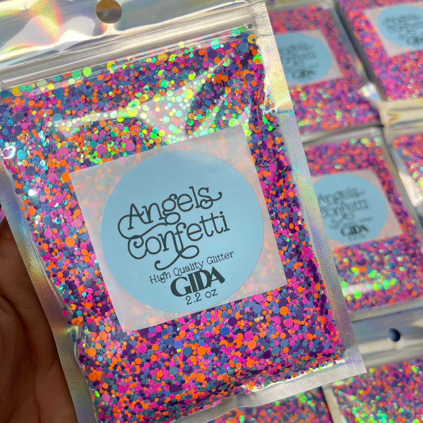 Angels Confetti Glitter - 2.2 oz - GIDA DESIGN