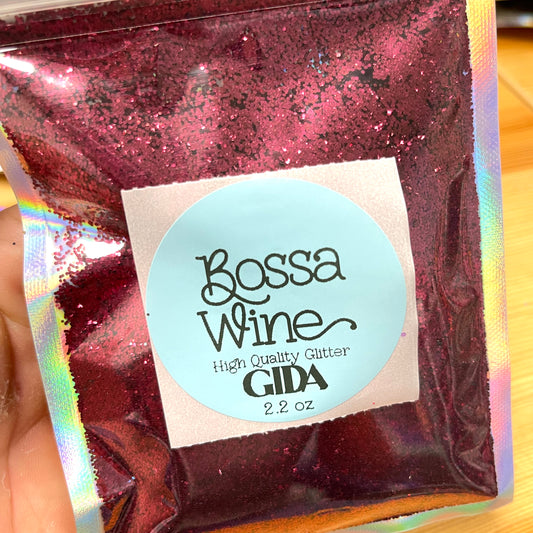 Bossa Wine Glitter - 2.2 oz - GIDA DESIGN