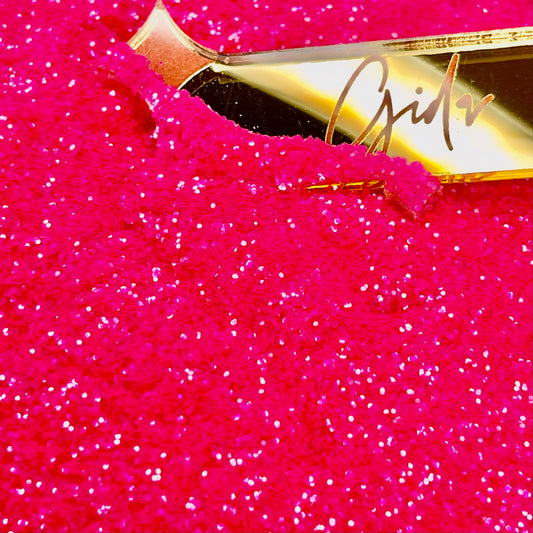 Electric Pink fine Glitter - 2 oz - GIDA DESIGN