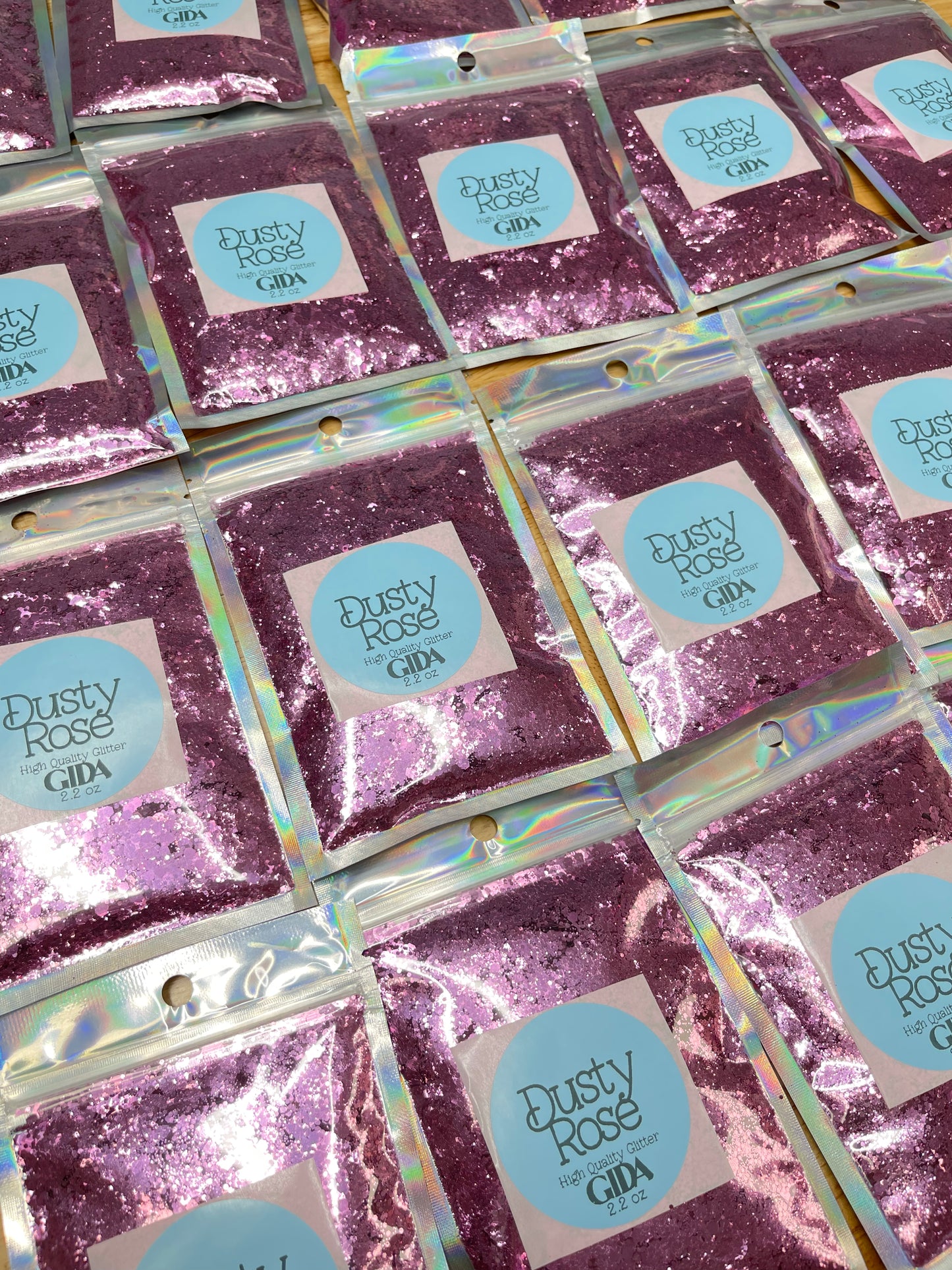 Dusty Rose Chunky Glitter - 2.2 oz