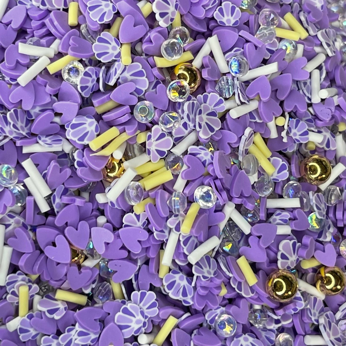 Purple Mermaid Polymer clay 1 oz - GIDA DESIGN