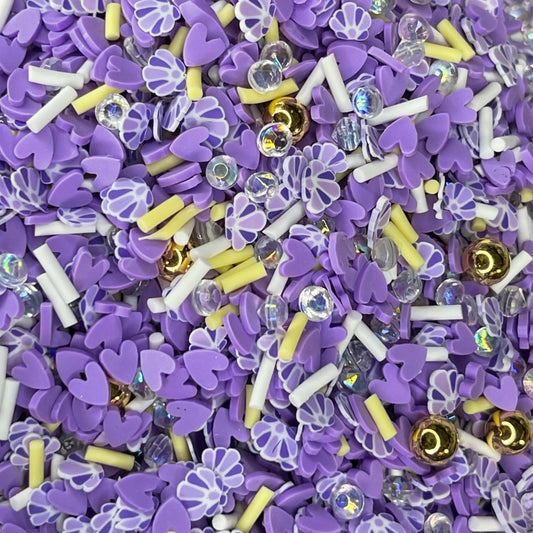 Purple Mermaid Polymer clay 1 oz - GIDA DESIGN