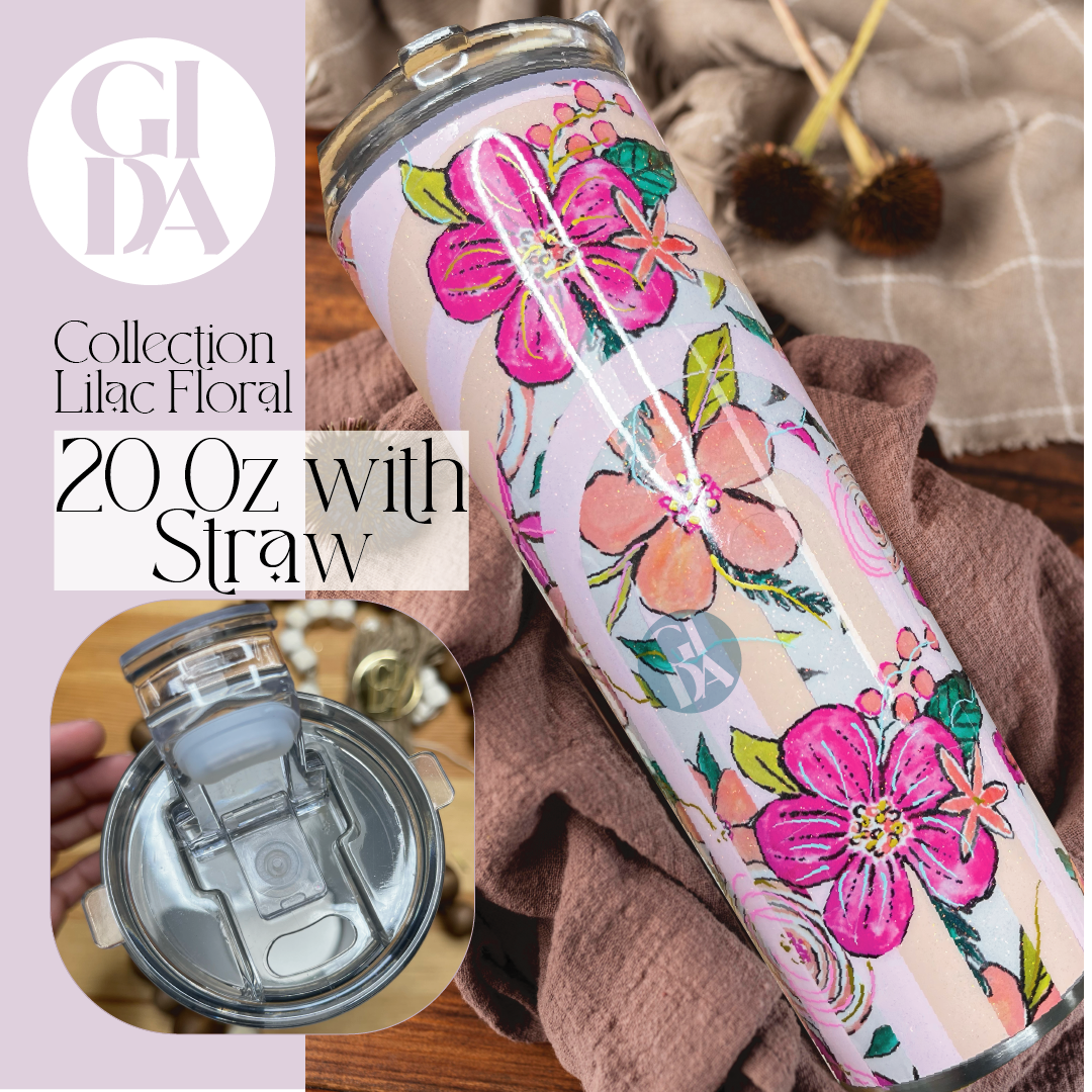 Collection Lilac Floral / Half rainbow Half Lilac Base Paint - GIDA DESIGN