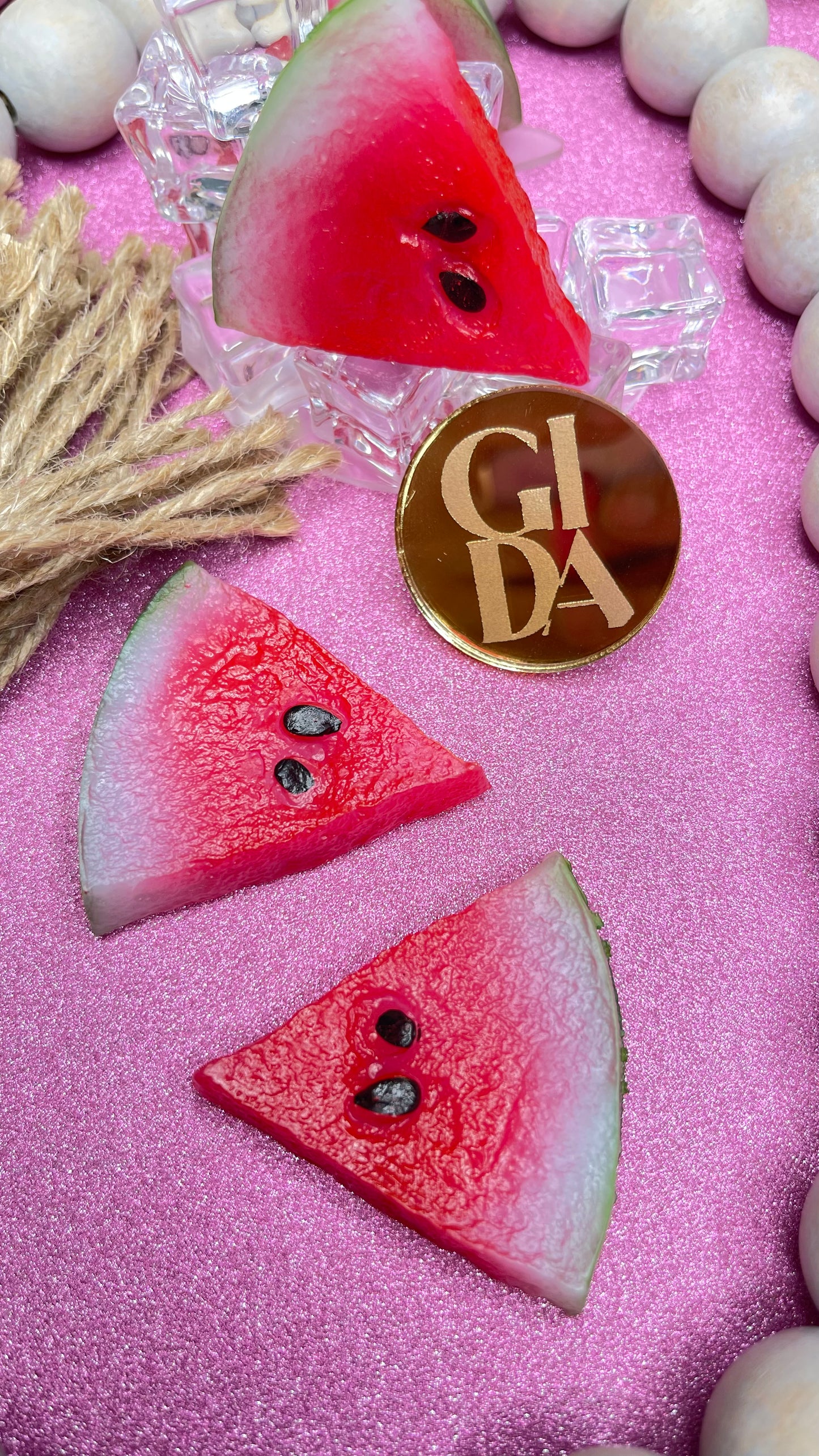 Fake Watermelon 3D/ Pedazo de patilla 3D - GIDA DESIGN