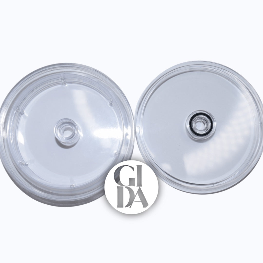 Shaker Lid/Acrylic Double Wall/Double Wall Snow globes Lids - GIDA DESIGN