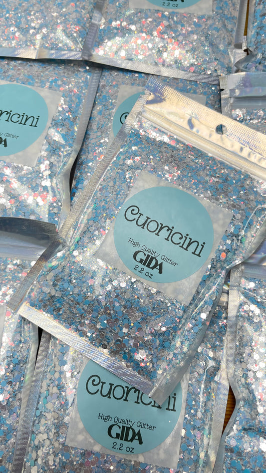 Cuoricini Glitter - 2.2 oz - GIDA DESIGN