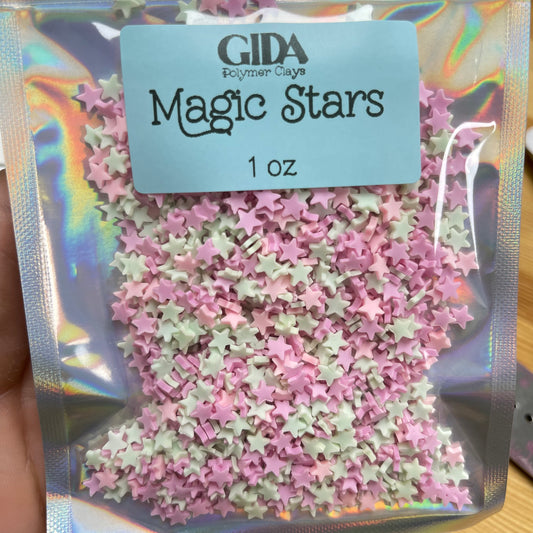 Magic Stars Polymer clay 1 oz - GIDA DESIGN