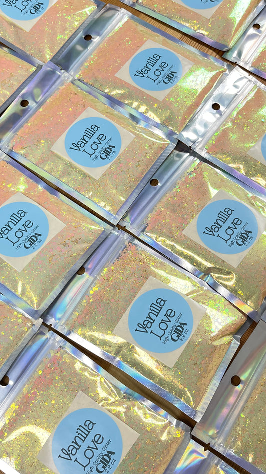 Vanilla Love Chunky Glitter - 2.2 oz - GIDA DESIGN