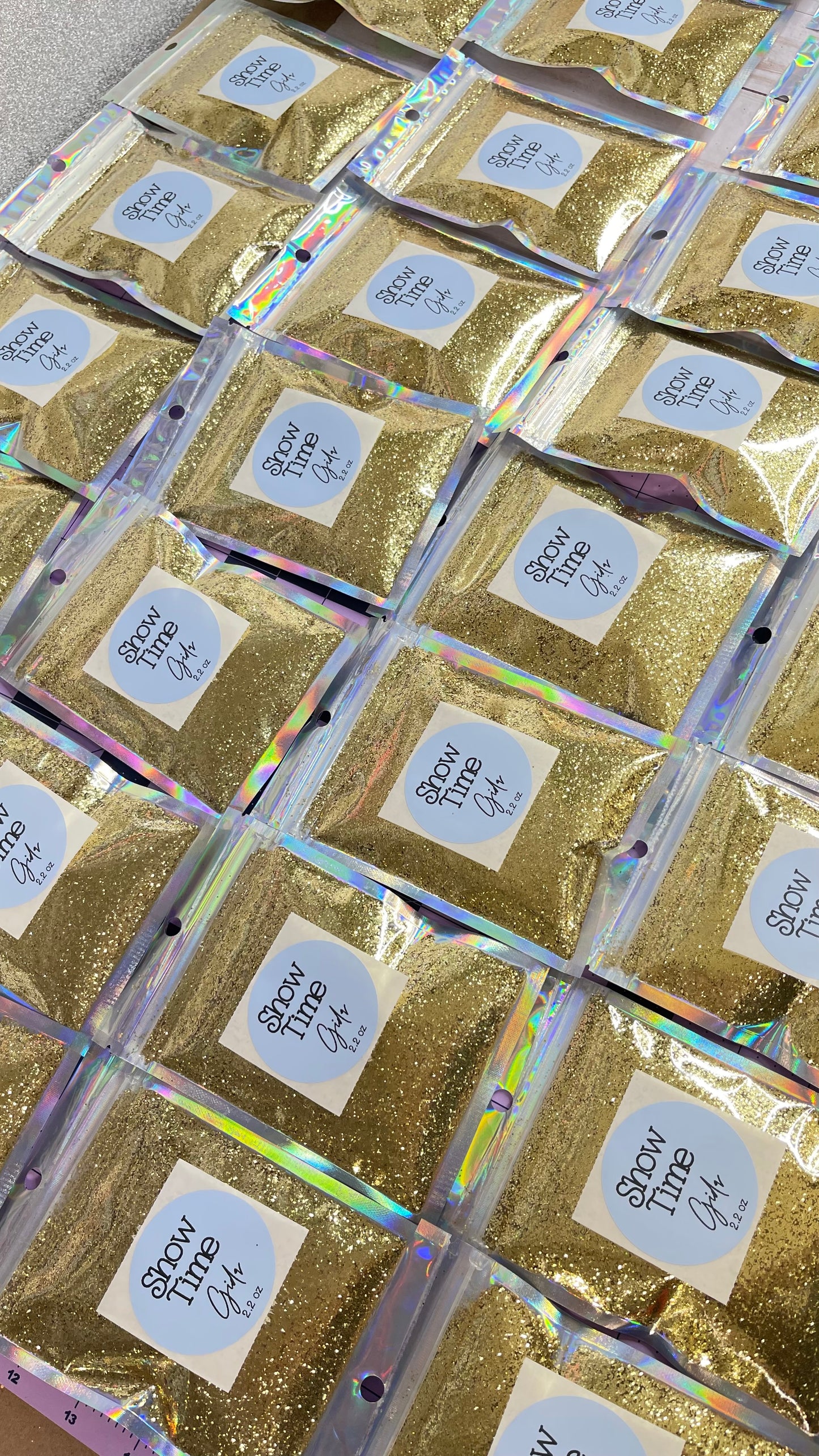 Show Time Fine Glitter - 2 oz - GIDA DESIGN