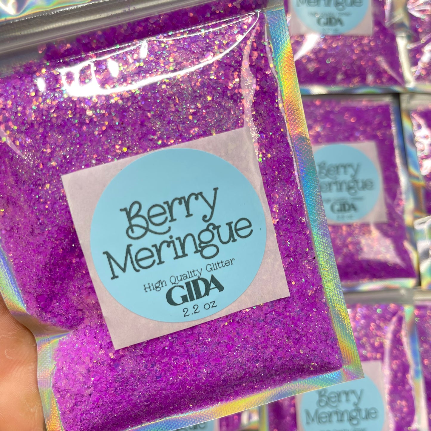 Berry Meringue Chunky Glitter - 2.2 oz - GIDA DESIGN 