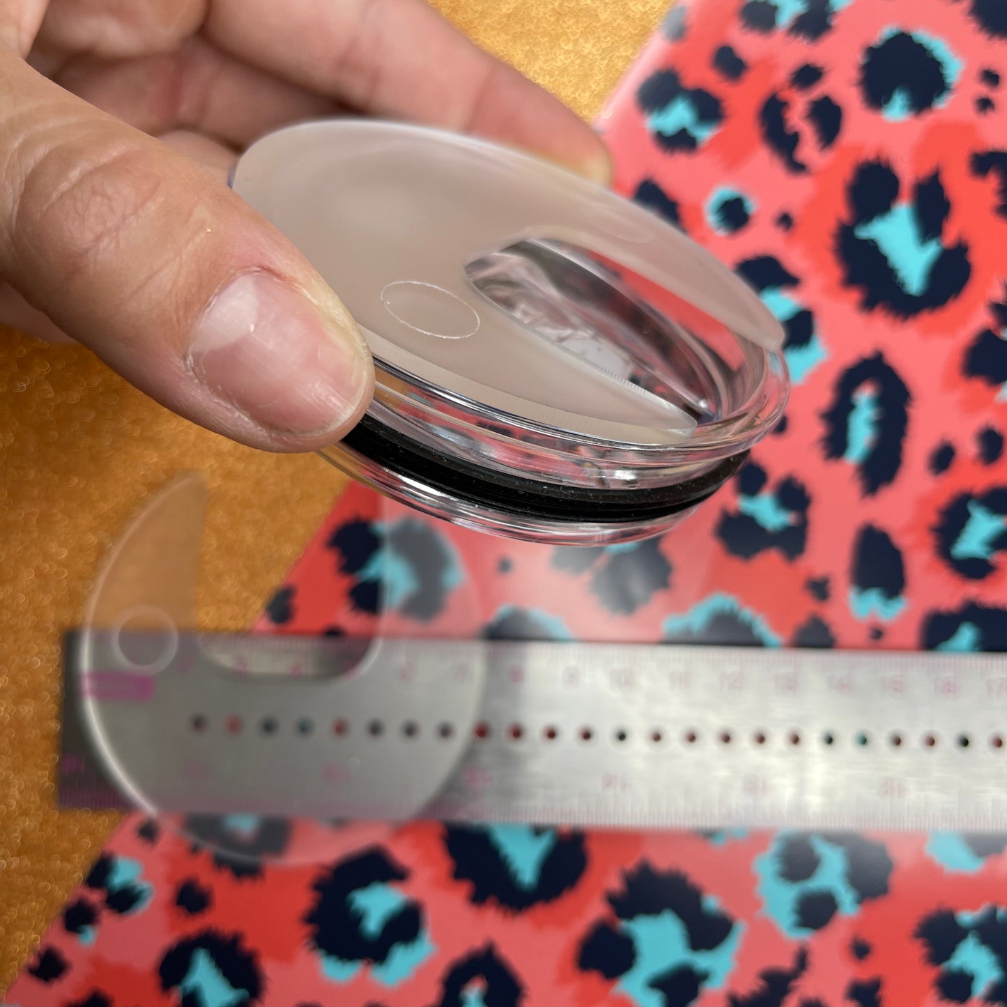 Acrylic Blank tumbler Toppers / Tapas de acrílico para tumblers - GIDA DESIGN