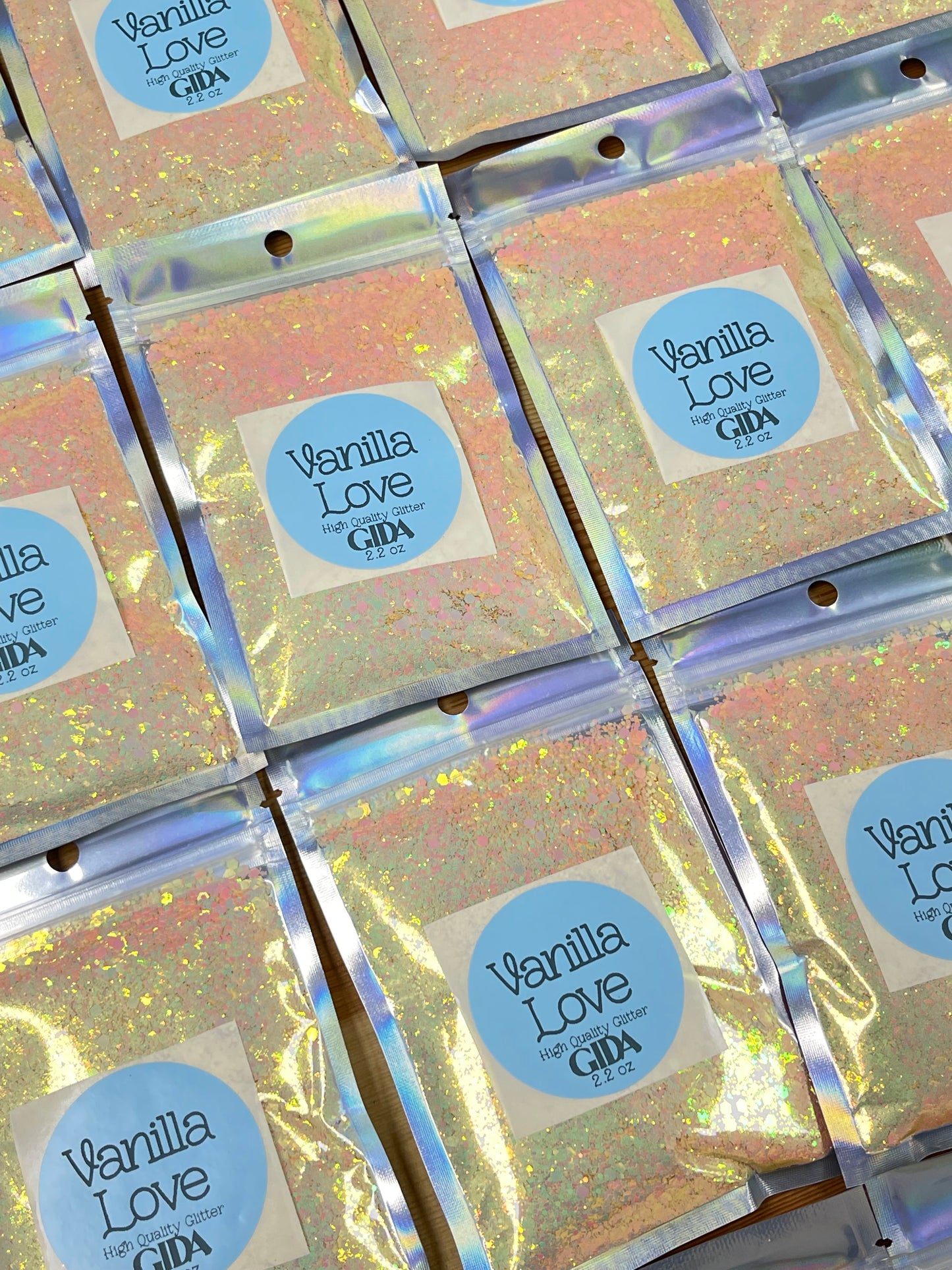 Vanilla Love Chunky Glitter - 2.2 oz - GIDA DESIGN