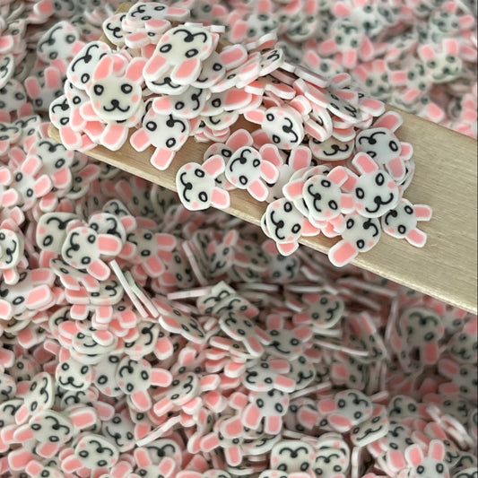 Bunnies Polymer clay 1 oz - GIDA DESIGN