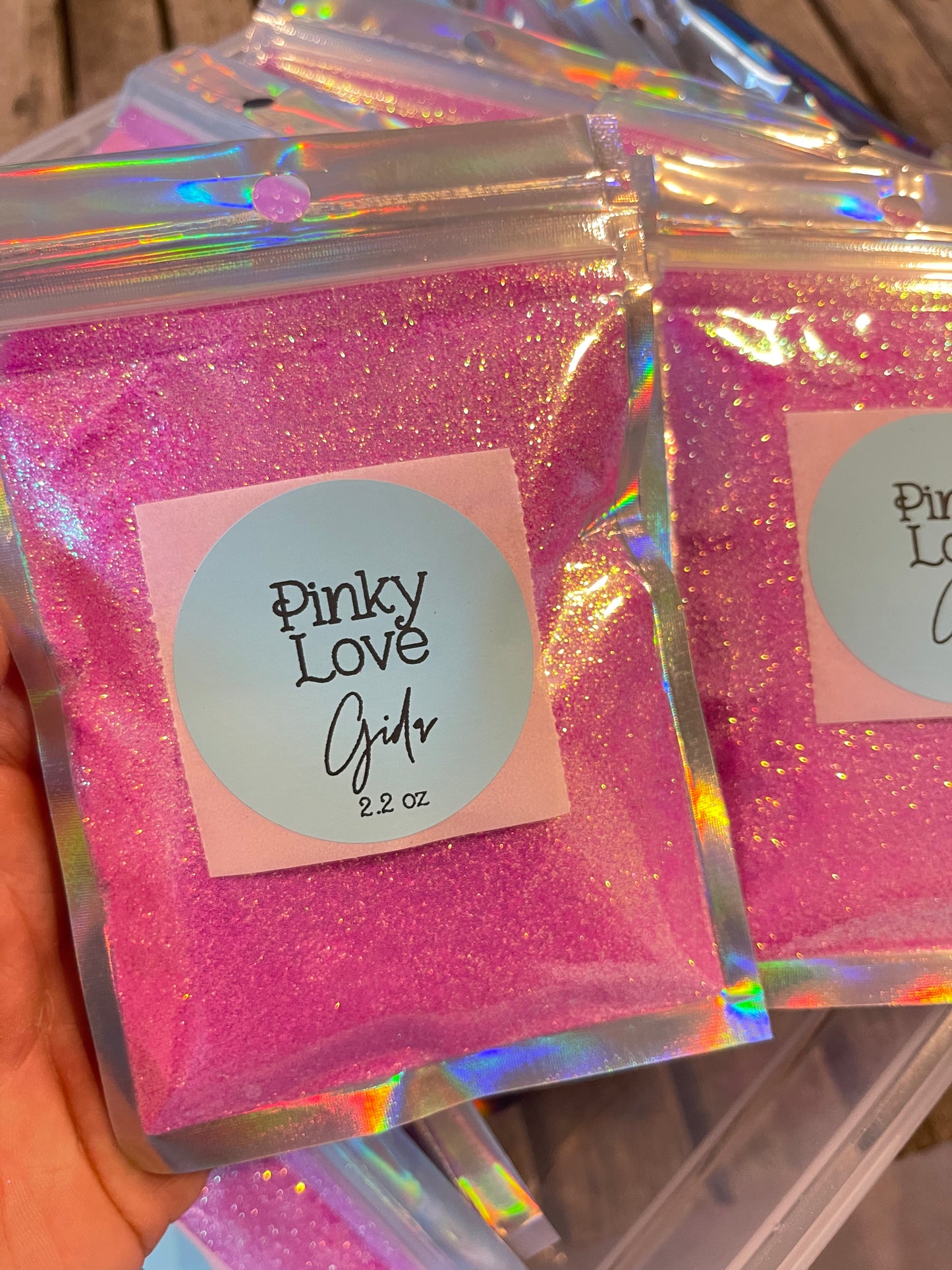 Pinky Love Glitter - 2 oz - GIDA DESIGN