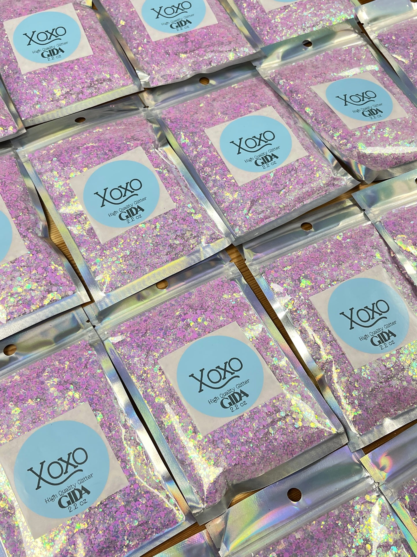 Xoxo Chunky Glitter - 2.2 oz - GIDA DESIGN