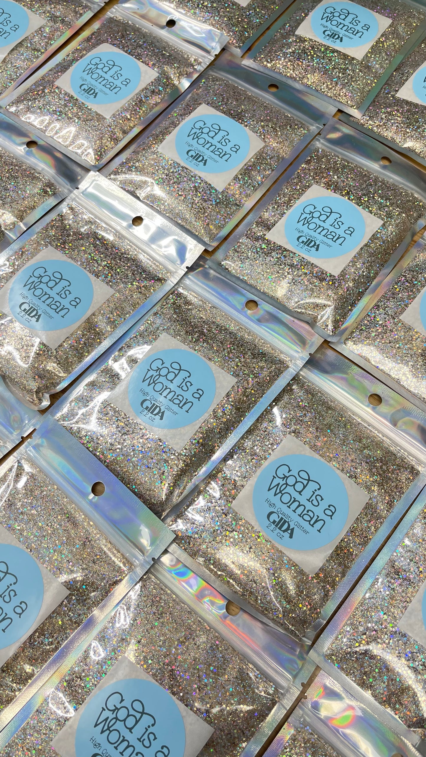 God is a Woman Glitter - 2.2 oz - GIDA DESIGN