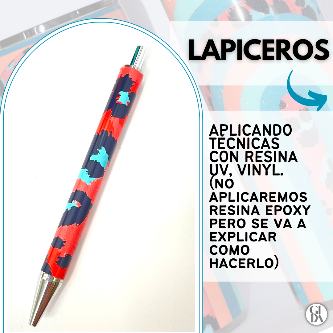 Decorando Vasos con Patrones, Lapiceros y Llaveros - GIDA DESIGN