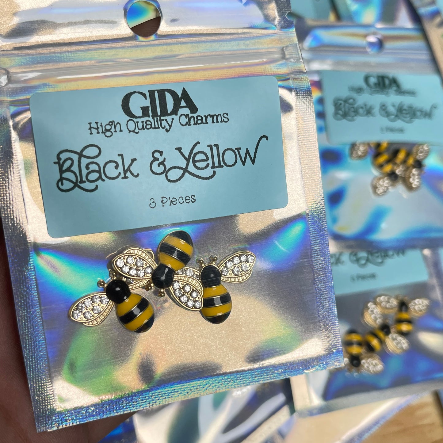 Metallic Bee’s Charms - 1 oz - GIDA DESIGN
