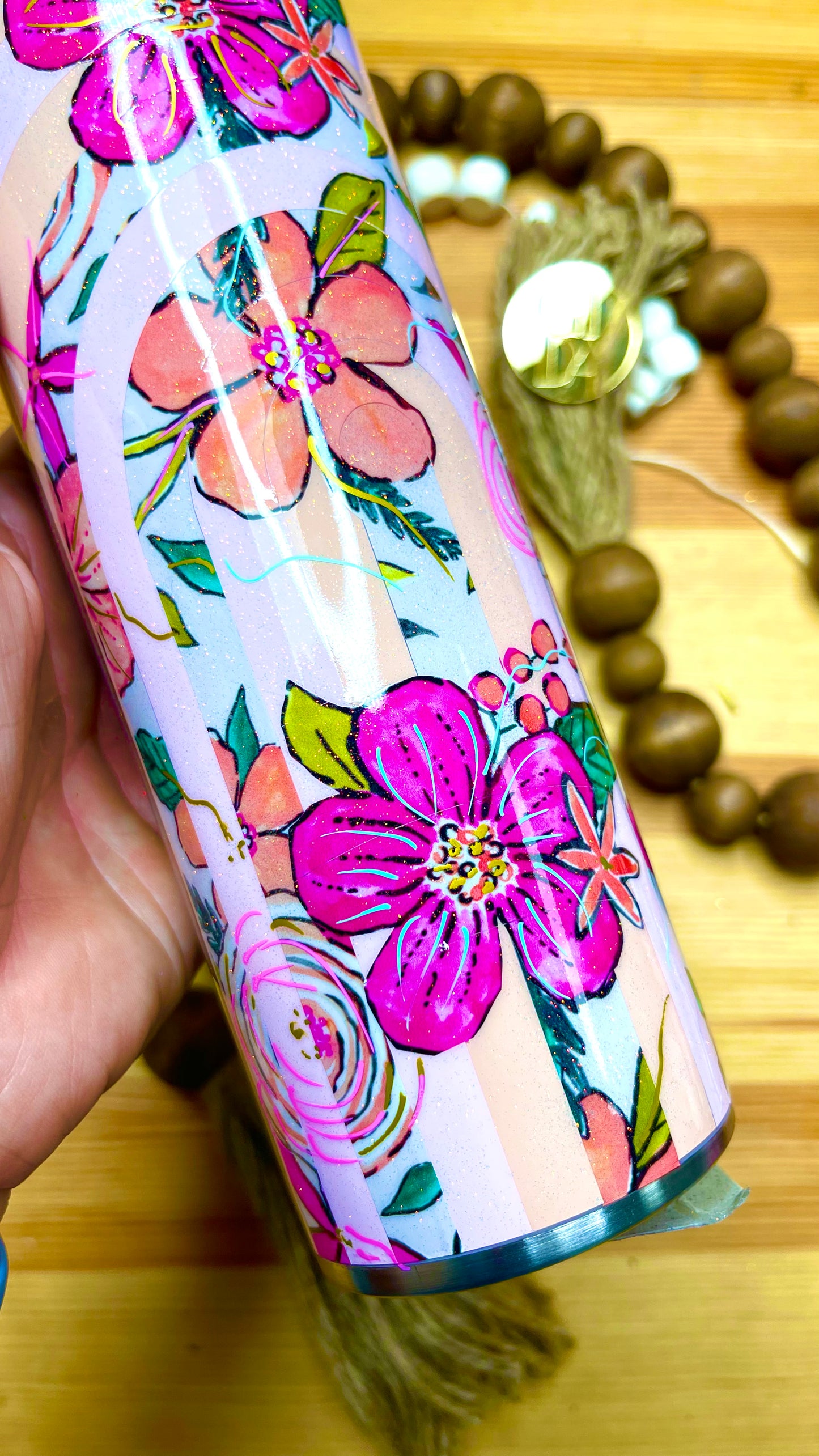 Collection Lilac Floral / Half rainbow Half Lilac Base Paint - GIDA DESIGN