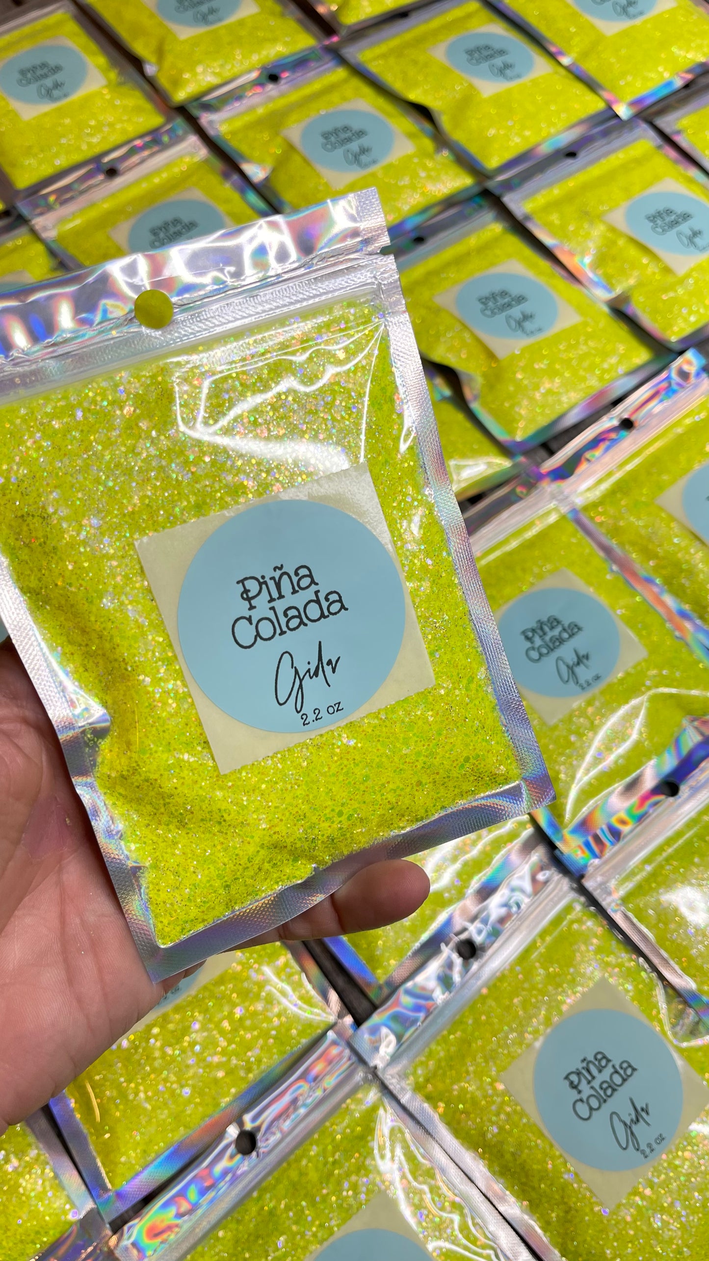 Piña Colada Chunky Glitter - 2 oz - GIDA DESIGN