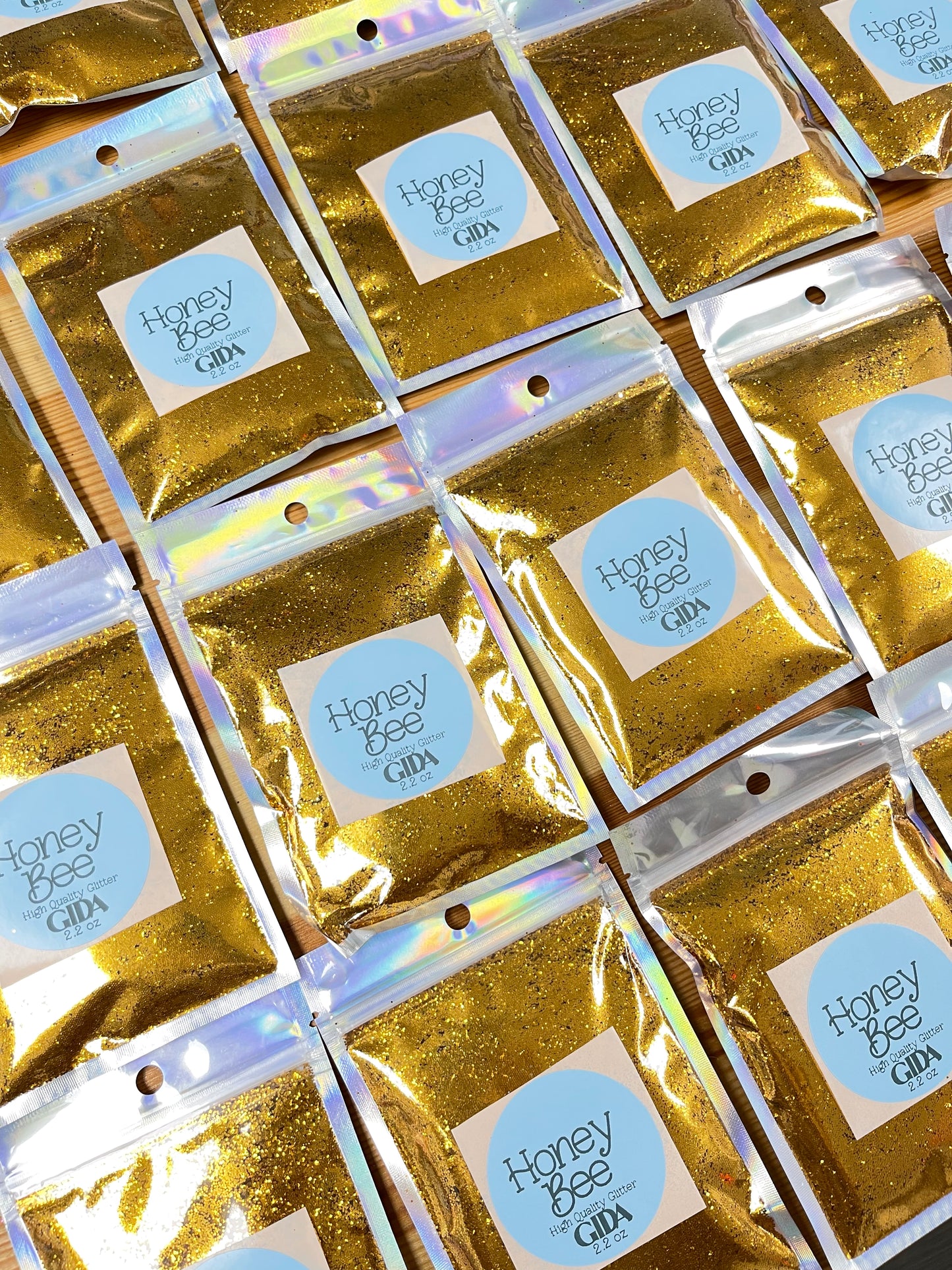 Honey Bee Fine Glitter - 2.2 oz - GIDA DESIGN