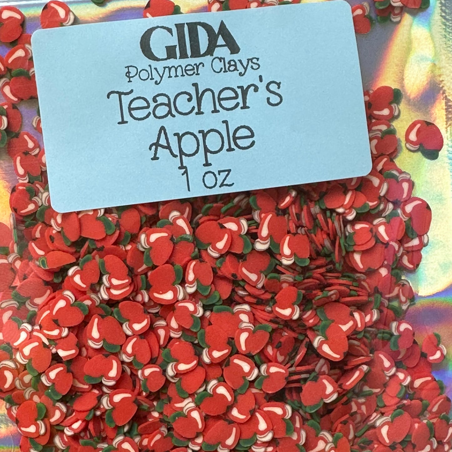 Teacher’s Apple Polymer clay 1 oz
