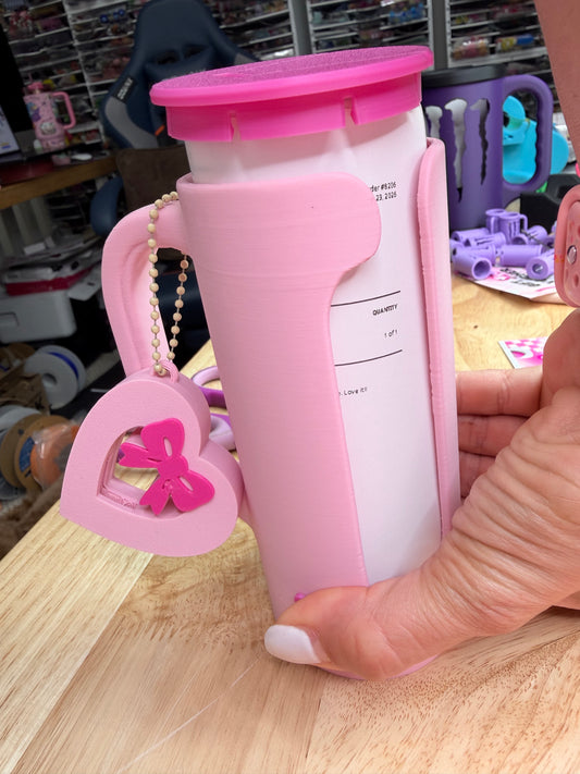 3D Printed 12 oz skinny Can cooler set: lid, keychain and opener RB