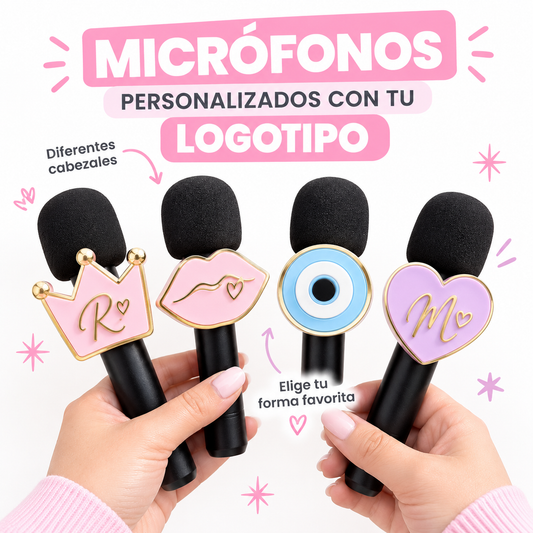 Customized Mini 3D Printed Microphone 🎤 (8 to 10 business days)