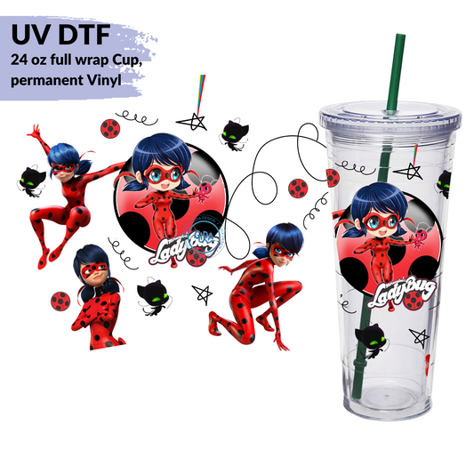 UV DTF - Ladybug 24 oz