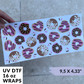UV DTF - Donitas y corazones Libbey Wrap