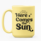 UV DTF STICKER - Here comes the sun