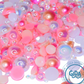Baby Pink Flat Back Pearl Mix - 1.2 oz