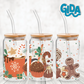 UV DTF  WRAP -  Feliz Navidad Libbey cup Wrap