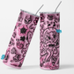 3D - Karol G inflated Straight 20oz Tumbler wrap Vinyl
