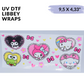 UV DTF - 5 Friends Wrap Sanrio