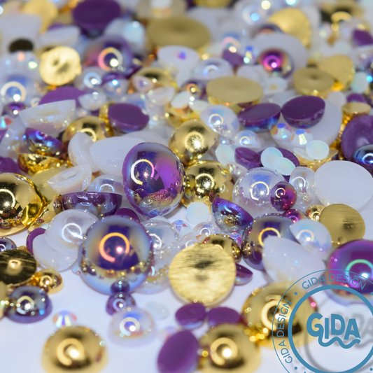 Luxury Girl Flat Back Pearl Mix - 1.2 oz