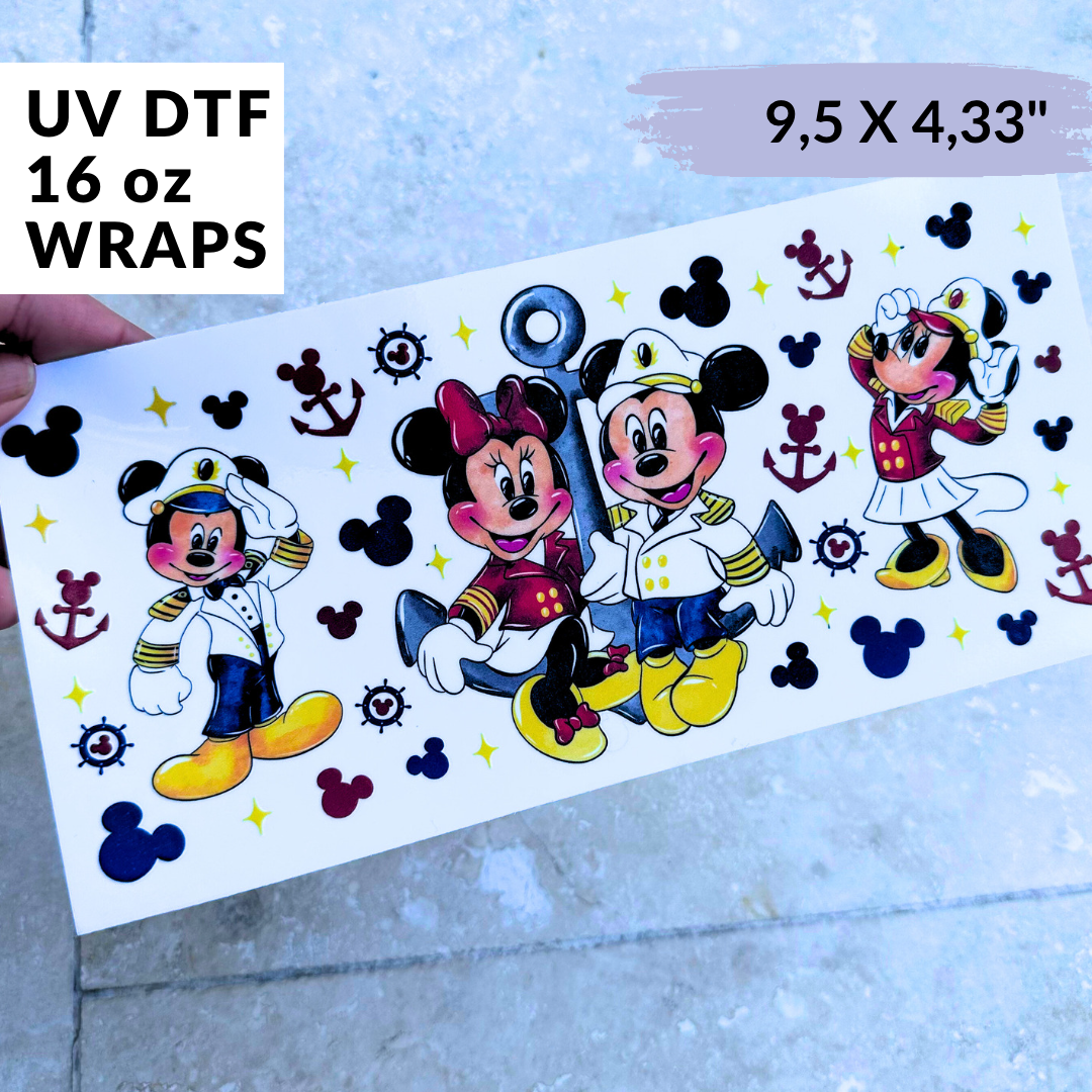 UV DTF - Sailor Libbey Wrap