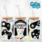 UV DTF Sticker Wraps - Gamer Libbey Wrap