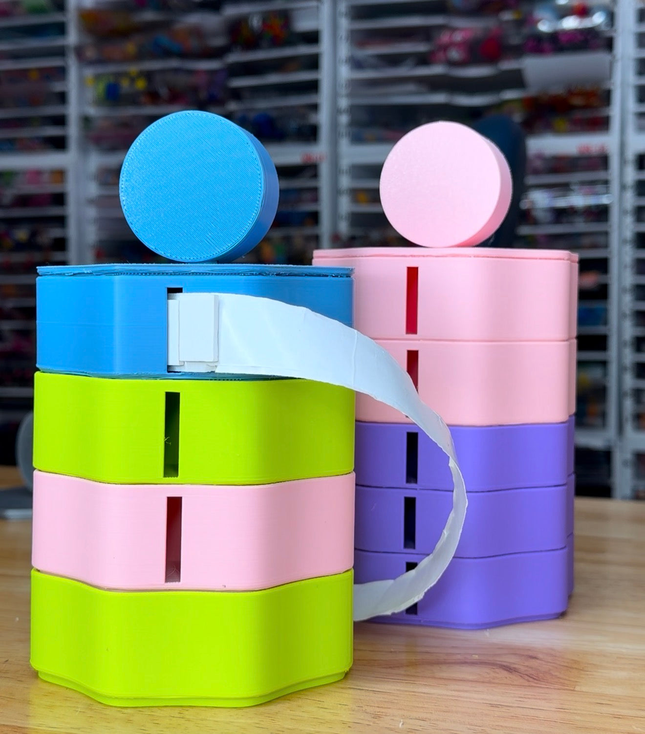 Custom Foam Tape Dispenser – Personalized with Your Logo