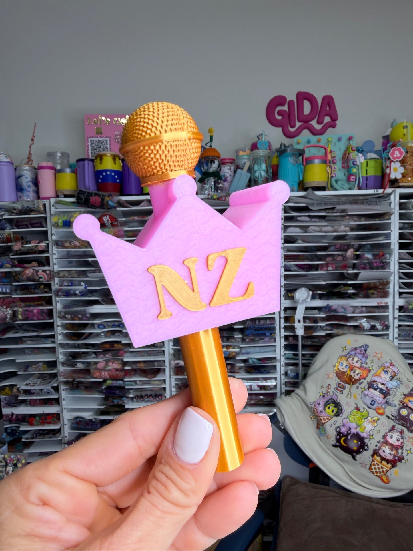 Customized Mini 3D Printed Microphone 🎤 (8 to 10 business days)